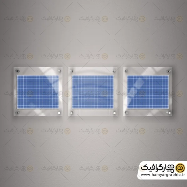 موکاپ تابلو شیشه ای PSD
