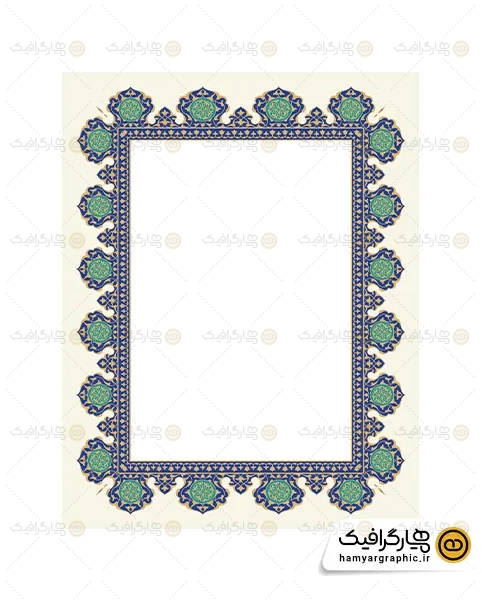 عکس HD قاب کاشی کاری